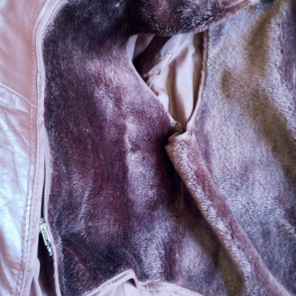 Rare Wilson lined leather Jacket SZ 16 - Picture 10 of 13